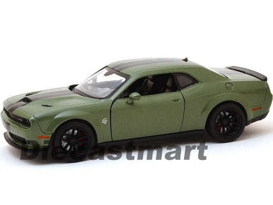 MOTORMAX 2018 DODGE CHALLENGER SRT HELLCAT WIDEBODY 1:24 DIECAST MODEL CAR NEW